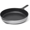 Caraway Cast Iron Skillet – 12” Enameled Cast Iron Pan With 3 Layer Enamel Coating – No Seasoning Required – Compatible With All Stovetops – Free From Forever Chemicals – Cream(Gray)