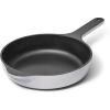 Caraway Cast Iron Skillet – 12” Enameled Cast Iron Pan With 3 Layer Enamel Coating – No Seasoning Required – Compatible With All Stovetops – Free From Forever Chemicals – Cream(Gray)