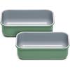 Caraway Non-Stick Ceramic 1 lb Loaf Pan – Naturally Slick Ceramic Coating – Non-Toxic, PTFE & PFOA Free – Perfect for Pound Cakes, Breads, & More – Cream(Sage)