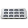 Caraway Non-Stick Ceramic 12-Cup Muffin Pan – Naturally Slick Ceramic Coating – Non-Toxic, PTFE & PFOA Free – Perfect for Cupcakes, Muffins, and More – Cream(Black)