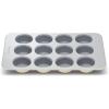 Caraway Non-Stick Ceramic 12-Cup Muffin Pan – Naturally Slick Ceramic Coating – Non-Toxic, PTFE & PFOA Free – Perfect for Cupcakes, Muffins, and More – Cream(Cream)
