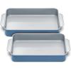 Caraway Non-Stick Ceramic 9”x13” Rectangle Pan – Naturally Slick Ceramic Coating – Non-Toxic, PTFE & PFOA Free – Perfect for Brownies, Lasagnas, and More – Gray(Slate)