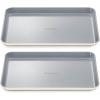 Caraway Non-Stick Ceramic Baking Sheet – Naturally Slick Ceramic Coating – Non-Toxic, PTFE & PFOA Free – Perfect for Baking, Roasting, and More – Medium (15″ x 10″) – Cream(Cream)
