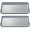 Caraway Non-Stick Ceramic Baking Sheet – Naturally Slick Ceramic Coating – Non-Toxic, PTFE & PFOA Free – Perfect for Baking, Roasting, and More – Medium (15″ x 10″) – Cream(Sage)