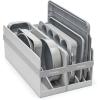 Caraway Nonstick Ceramic Bakeware Set (11 Pieces) – Baking Sheets, Assorted Baking Pans, Cooling Rack, & Storage – Aluminized Steel Body – Non Toxic, PTFE & PFOA Free – Slate(Gray)