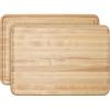 Caraway 12” Prep & Serve Butcher Block, Wood Cutting Board for Kitchen, Square Dual-Sided Chopping Block for Prep, Presentation, and Serving, Maple(Maple)