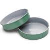 Caraway Non-Stick Ceramic 9” Circle Pan – Naturally Slick Ceramic Coating – Non-Toxic, PTFE & PFOA Free – Perfect for Birthday Cakes, Tartes, & More – Sage(Sage)