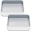 Caraway Non-Stick Ceramic 9” Square Pan – Naturally Slick Ceramic Coating – Non-Toxic, PTFE & PFOA Free – Perfect for Brownies, Lemon Bars, Cakes, & More – Sage(White)