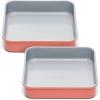 Caraway Non-Stick Ceramic 9” Square Pan – Naturally Slick Ceramic Coating – Non-Toxic, PTFE & PFOA Free – Perfect for Brownies, Lemon Bars, Cakes, & More – Sage(Perracotta)