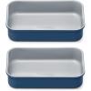 Caraway Non-Stick Ceramic 9”x13” Rectangle Pan – Naturally Slick Ceramic Coating – Non-Toxic, PTFE & PFOA Free – Perfect for Brownies, Lasagnas, and More – Gray(Navy)