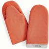 Caraway Oven Mitts – 100% Organic Cotton Oven Mitt – Double-Layer & Stain-Resistant Stitching – Safe Handling of Hot Kitchenware – Set of 2 – Cream(Perracotta)