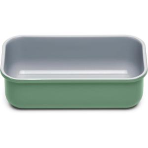 Caraway Non-Stick Ceramic 1 lb Loaf Pan – Naturally Slick Ceramic Coating – Non-Toxic, PTFE & PFOA Free – Perfect for Pound Cakes, Breads, & More – Cream(Sage)