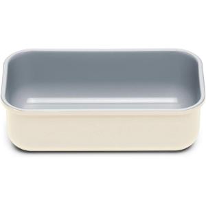 Caraway Non-Stick Ceramic 1 lb Loaf Pan – Naturally Slick Ceramic Coating – Non-Toxic, PTFE & PFOA Free – Perfect for Pound Cakes, Breads, & More – Cream(Cream)
