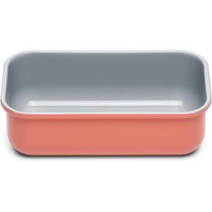 Caraway Non-Stick Ceramic 1 lb Loaf Pan – Naturally Slick Ceramic Coating – Non-Toxic, PTFE & PFOA Free – Perfect for Pound Cakes, Breads, & More – Cream(Perracotta)
