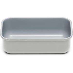 Caraway Non-Stick Ceramic 1 lb Loaf Pan – Naturally Slick Ceramic Coating – Non-Toxic, PTFE & PFOA Free – Perfect for Pound Cakes, Breads, & More – Cream(Gray)