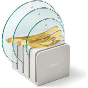 Glass 6″ Glass Lid For Pots & Pans – Made With Tempered Glass – Sized to Fit Caraway Ceramic-Coated & Stainless Steel Cookware – Gold(Gold)