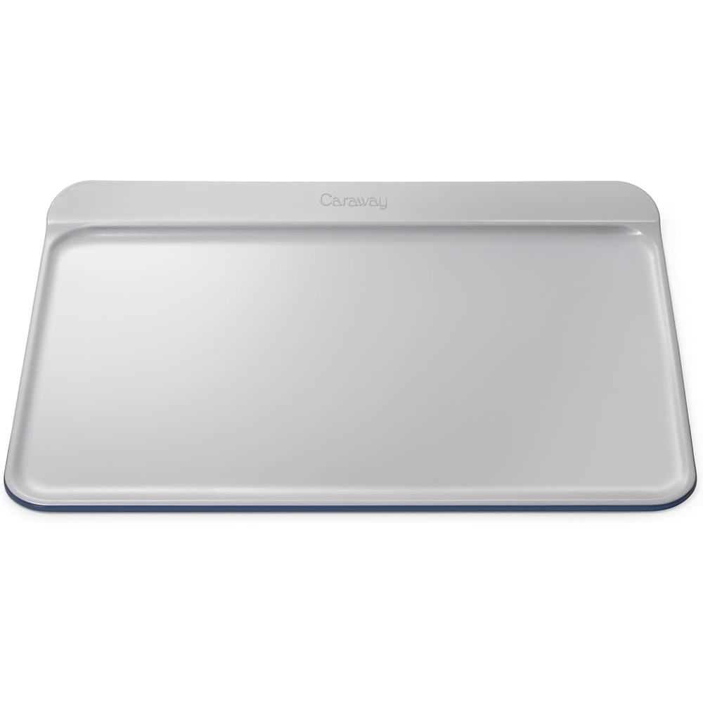 image:imageCaraway Cookie Sheet 18 x 13 NonStick Ceramic Baking Sheet Oven Safe up to 550F NonToxic PTFE amp PFOA Free PerracottaNavy