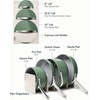 Caraway 31-Piece Ceramic Cookware Bundle – Fry Pans, Saucepans, Sauté Pan, Dutch Oven, Petite Cooker, Stir Fry, Rondeau, Stock Pot, Grill & Griddle Pans, Roasting Pan, Racks, Organizers – Navy(Sage)