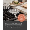 Caraway Stainless Steel Deluxe Cookware Set (16 Piece) – 5-Ply Stainless Steel Pots, Frying Pans, Lids and Kitchen Storage – Non Toxic, PTFE & PFOA Free(2pc Mini Duo)