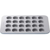 Caraway 24-Cup Mini Muffin Pan – Non-Stick Ceramic Baking Pan – Ergonomic & Easy to Handle – Oven Safe up to 550ºF – Non-Toxic, PTFE & PFOA Free – Perracotta(Slate)