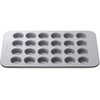 Caraway 24-Cup Mini Muffin Pan – Non-Stick Ceramic Baking Pan – Ergonomic & Easy to Handle – Oven Safe up to 550ºF – Non-Toxic, PTFE & PFOA Free – Perracotta(Black)