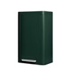 Caraway 45L Rectangular Step Trash Can – 13 Gallon Stainless Steel Trash Can with Quiet Close Lid and Fingerprint-Resistant Finish – Midnight(Emerald)