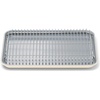 Caraway Non-Stick Ceramic Baking Sheet & Cooling Rack Bundle – Ceramic Coated – Non-Toxic, PTFE & PFOA Free – Large (18″x13″), Small (9”x13”), & Cooling Racks – Gray(Cream)