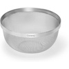 Caraway Stainless Steel Strainer – 2 qt Kitchen Strainer – Mesh Colander with Raised Base for Efficient Drainage – Non-Toxic, PFAS-Free(Stainless Steel)