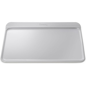 Caraway Cookie Sheet – 18” x 13” Non-Stick Ceramic Baking Sheet – Oven Safe up to 550ºF – Non-Toxic, PTFE & PFOA Free – Perracotta(Gray)